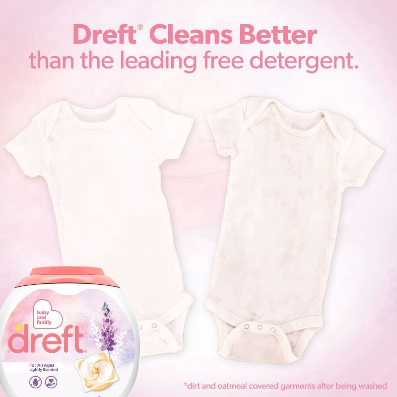slide 7 of 11, Dreft Pods Laundry Detergent - 18ct, 18 ct