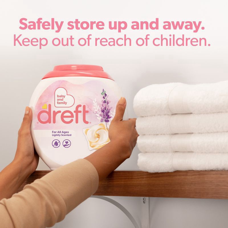 slide 2 of 11, Dreft Pods Laundry Detergent - 18ct, 18 ct
