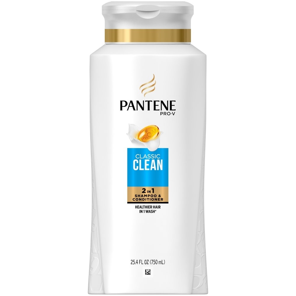 slide 1 of 1, Pantene Pro-V Classic Care 2-In-1 Shampoo & Conditioner, 25.4 fl oz