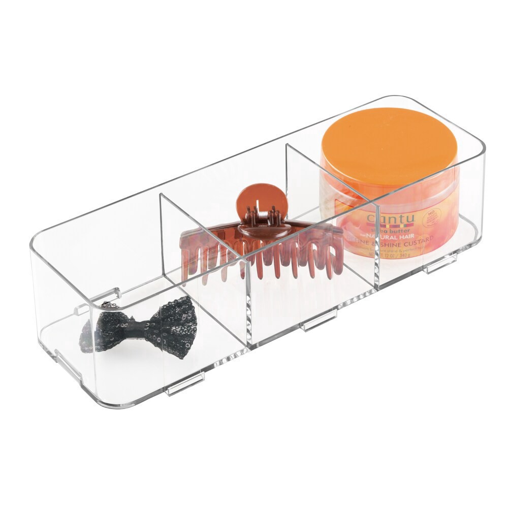 slide 3 of 4, Idesign Clarity Interlocking Drawer Organizer, 1 ct
