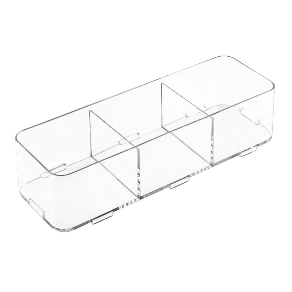 slide 1 of 4, Idesign Clarity Interlocking Drawer Organizer, 1 ct