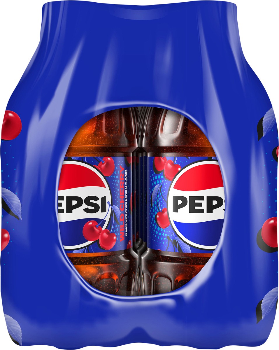 slide 3 of 7, Pepsi Soda Wild Cherry Cola 16 Fl Oz 6 Count, 6 ct