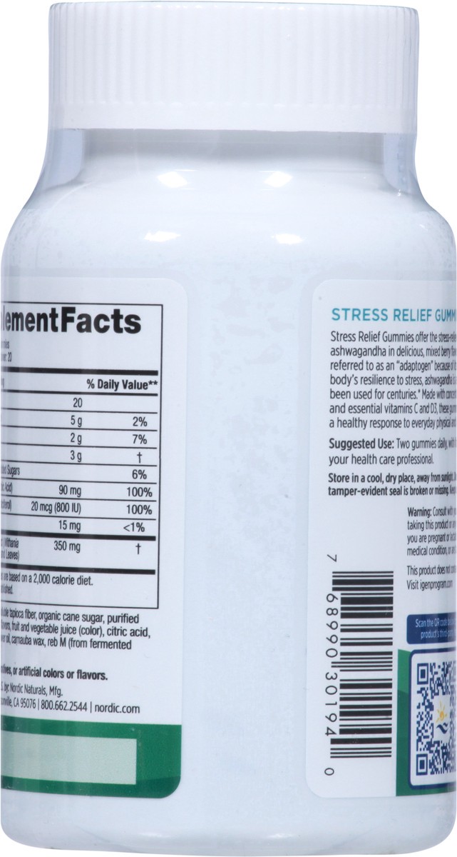 slide 6 of 9, Nordic Naturals Stress Relief Gummies, 1 ct