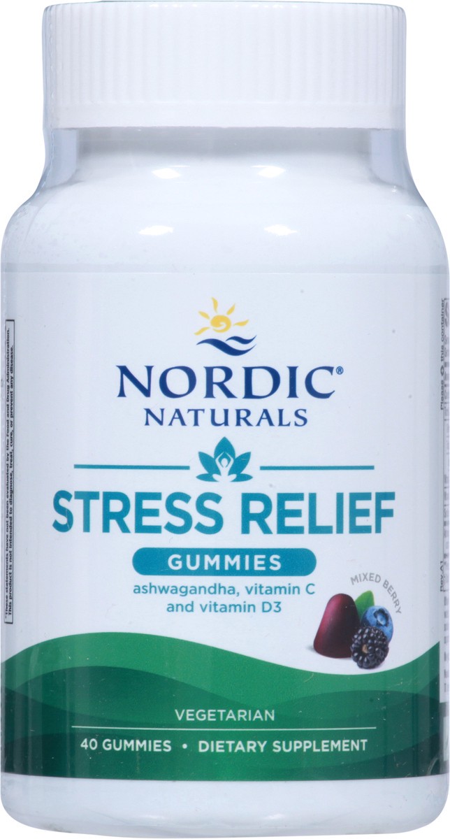 slide 9 of 9, Nordic Naturals Stress Relief Gummies, 1 ct