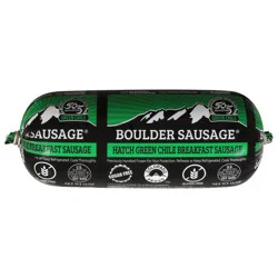 Boulder Sausage Hatch Green Chili Ground Chub - 14 oz