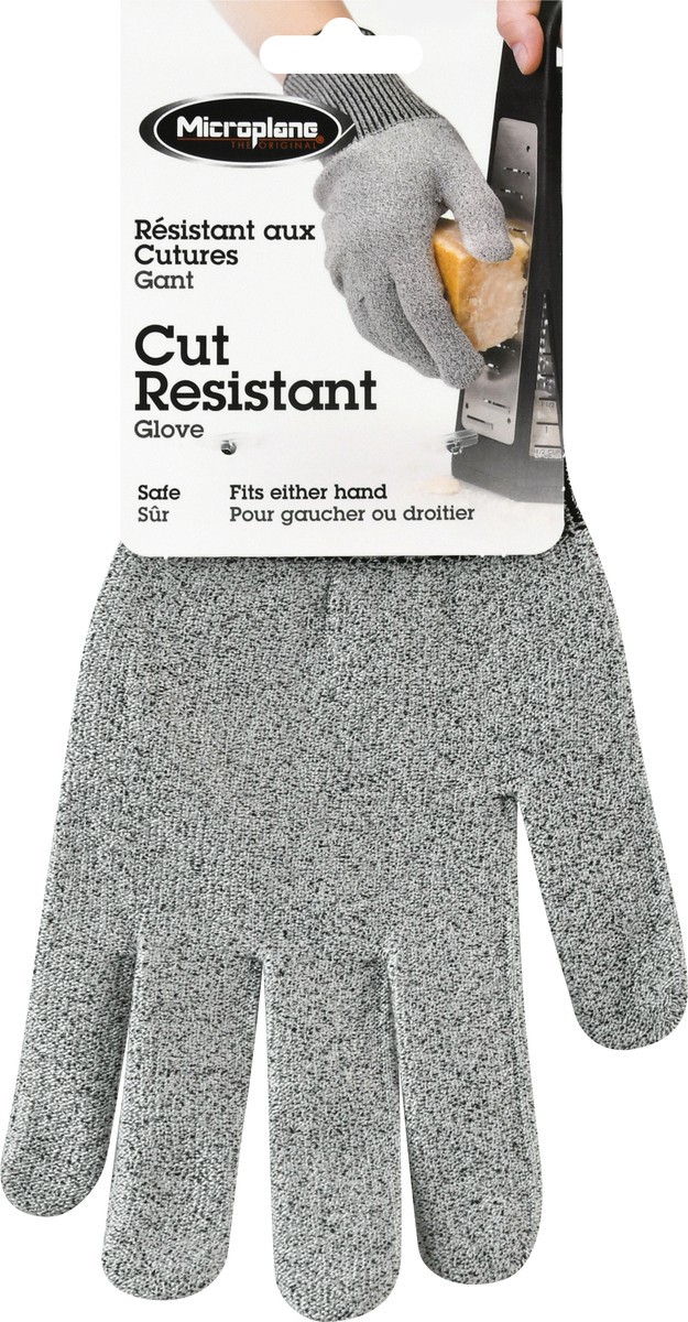 slide 3 of 9, Microplane Size Medium/Large Cut Resistant Glove 1 ea, 1 ct