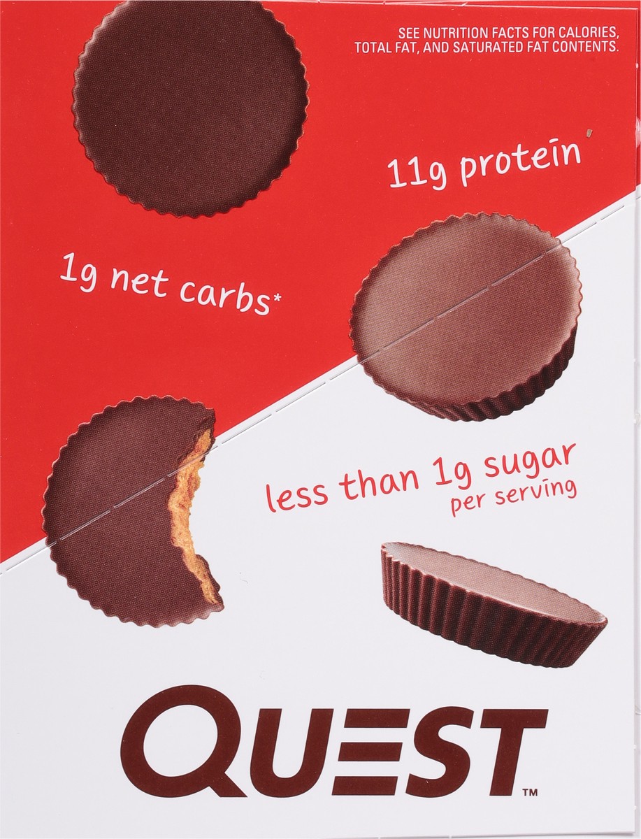 slide 2 of 9, Quest Peanut Butter Cups 12 - 1.48 oz Packages, 12 ct