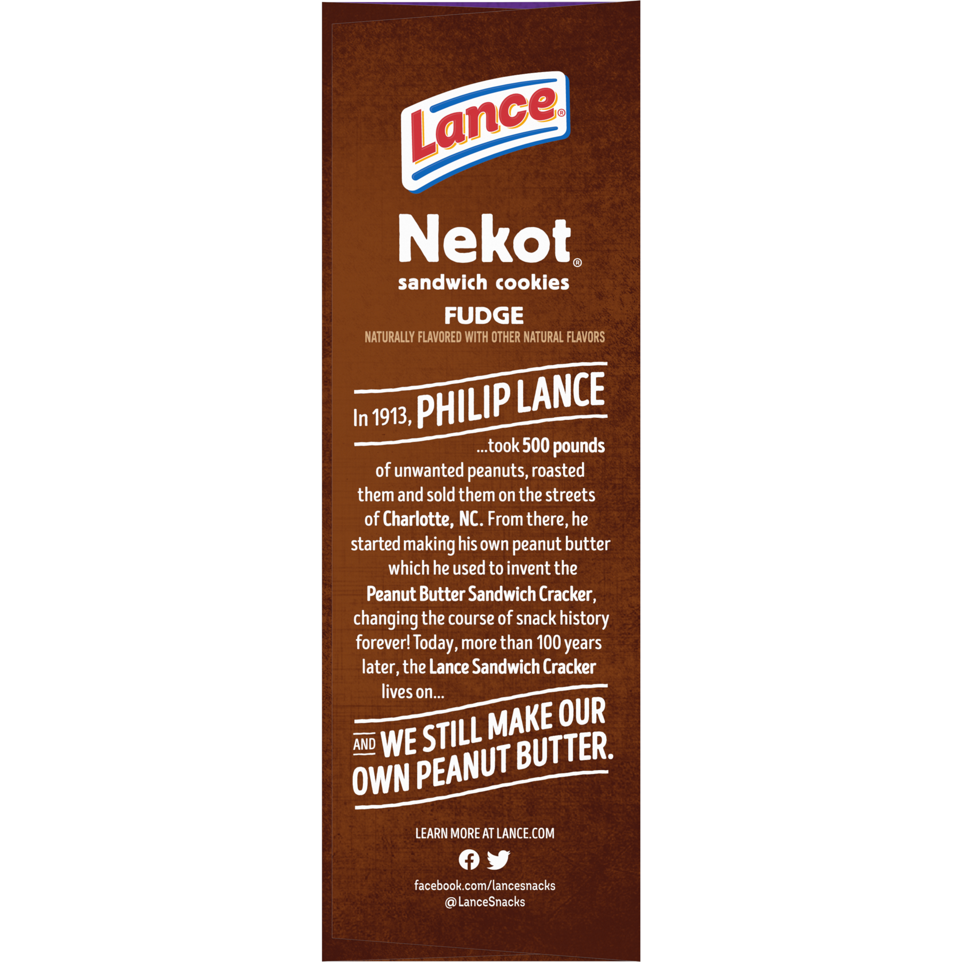 slide 4 of 5, Nekot Fudge Sandwich Cookies, 8 ct