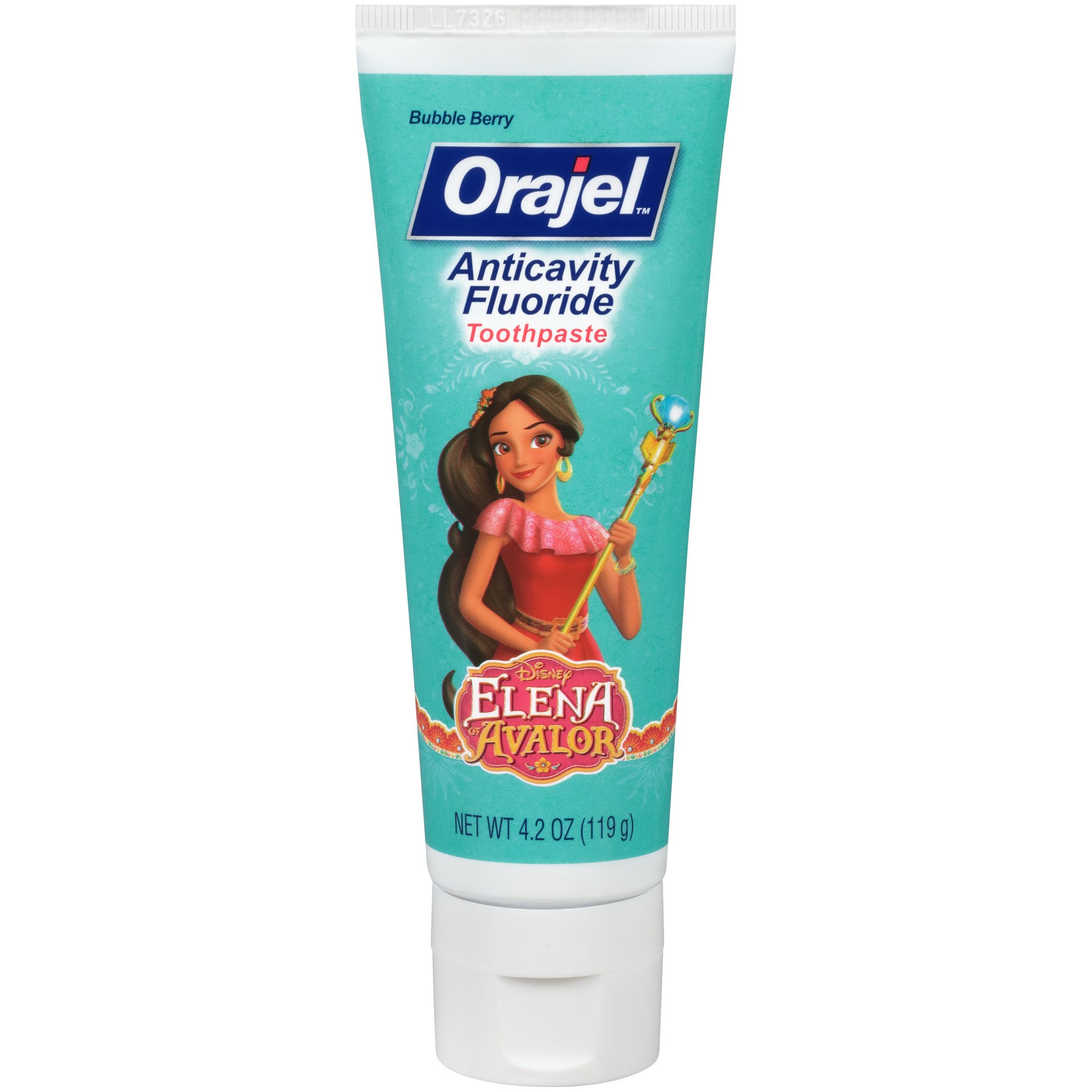 slide 1 of 3, Orajel Anticavity Fluoride Toothpaste, Disney Elena of Avalor, 4.2 oz., 4.2 oz