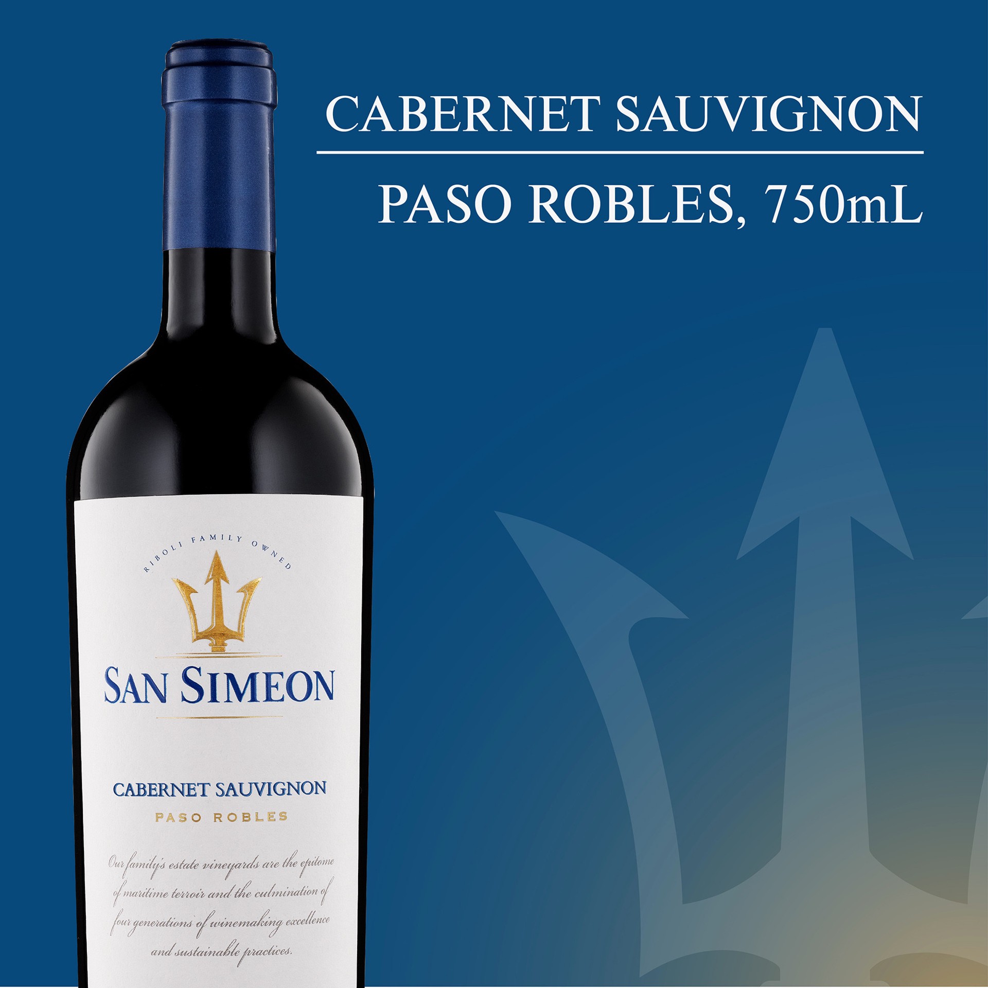 slide 2 of 8, San Simeon Cabernet Sauvignon Napa Valley Red Wine 750mL, 750 ml