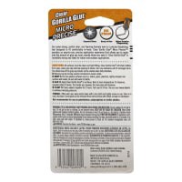 slide 5 of 9, Gorilla Clear Glue Micro Precise, 0.17 oz