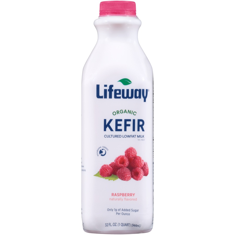 Lifeway Kefir Raspberry Low Fat Organic 32 Fl Oz | Shipt