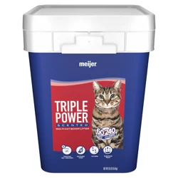 Meijer Clumping Triple Power Cat Litter, Scented