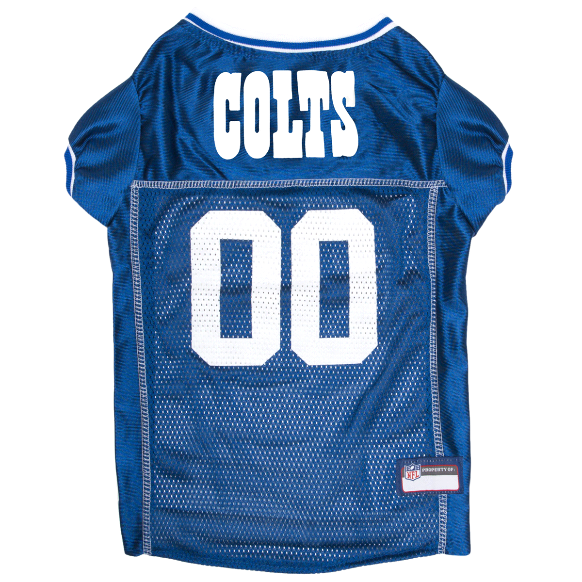 slide 2 of 2, Pets First Indianapolis Colts Mesh Jersey, XX-Large, XXL