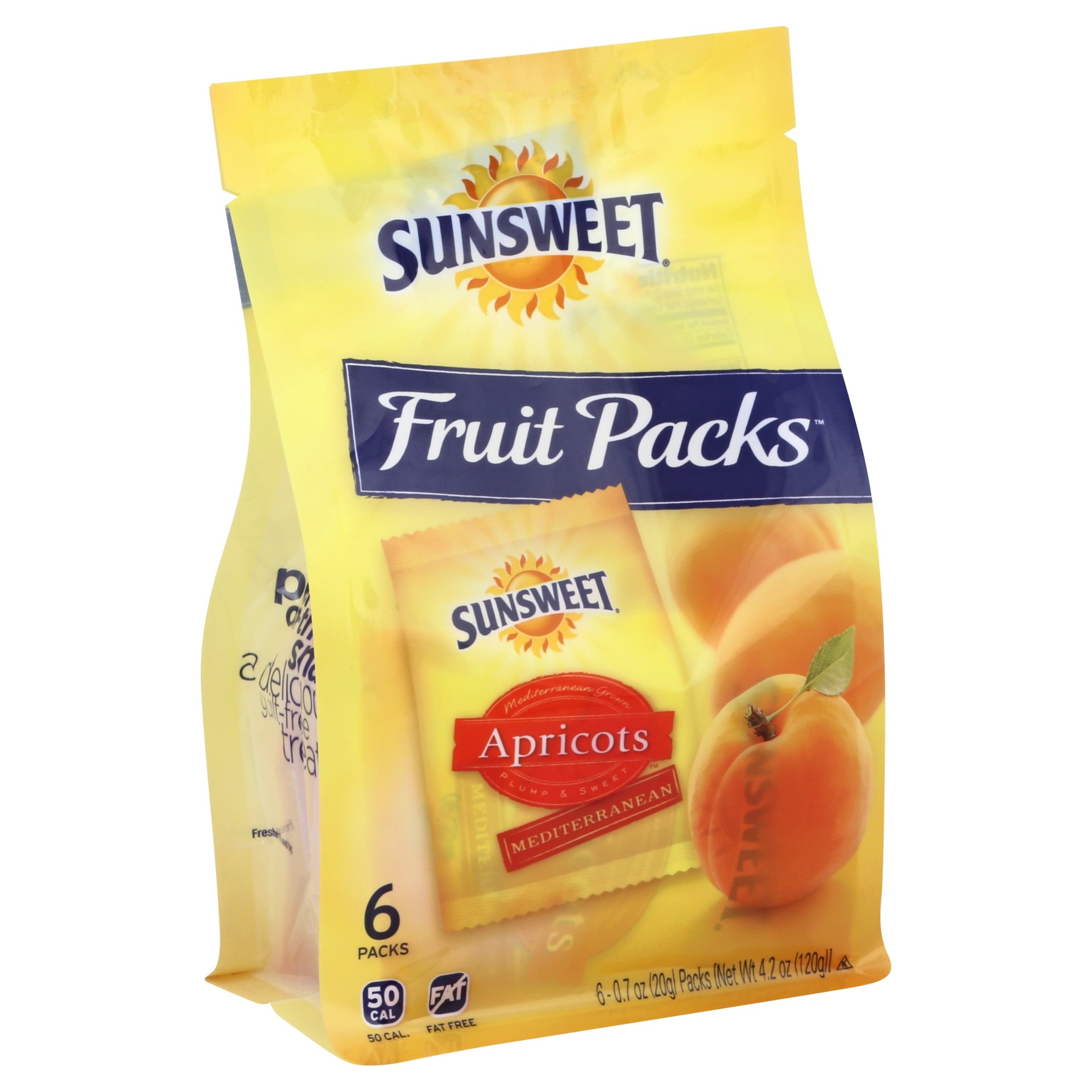 slide 1 of 1, Sunsweet Apricot Fruit 6Pk, 6 ct