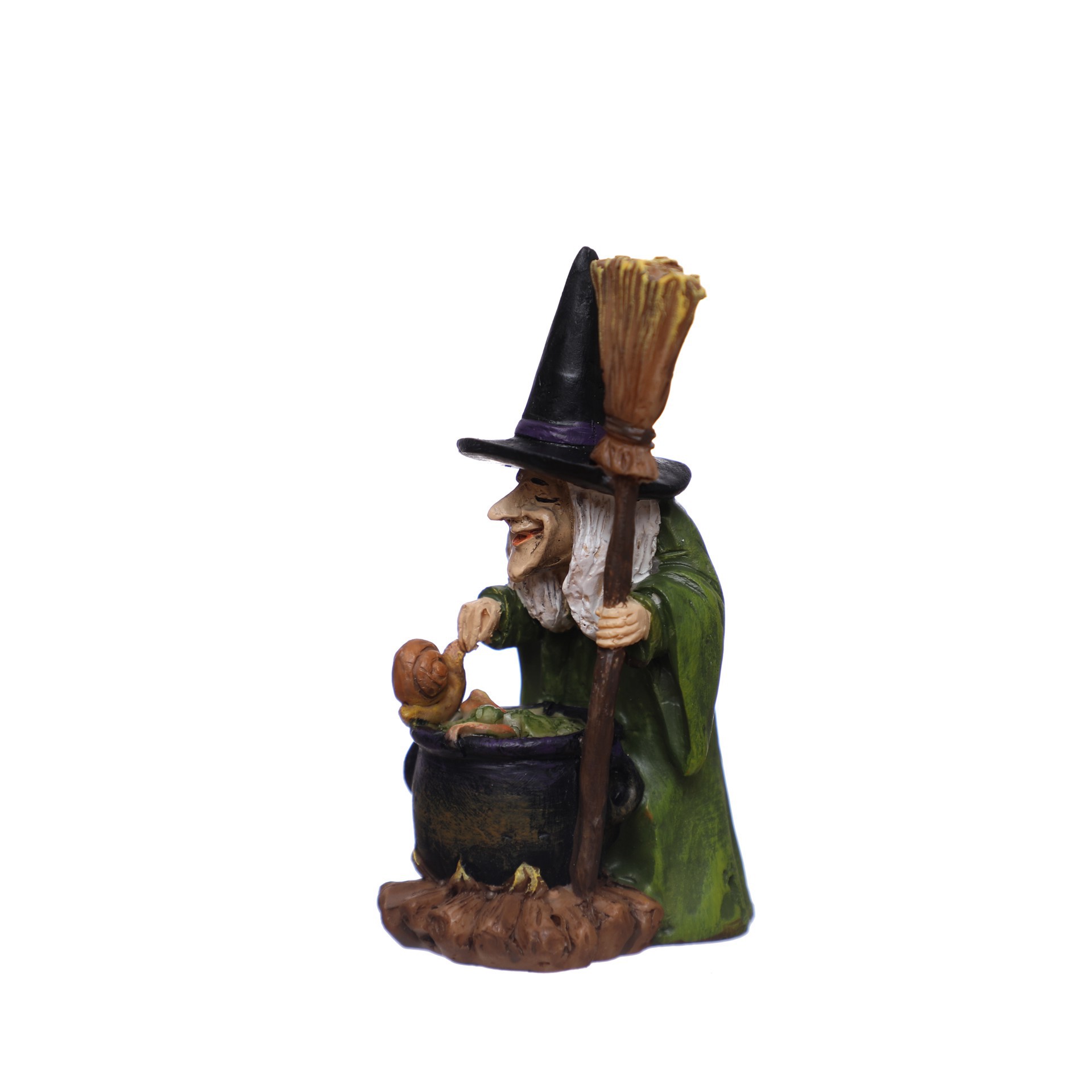 slide 2 of 3, Mini Witch With Cauldron By Ashland, 1.625 in x 1.875 in x 3.5 in