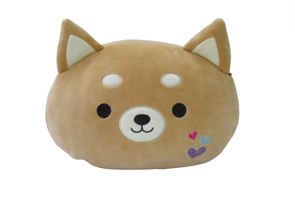 slide 1 of 1, Squishmallows Stackable Dog Plush - Tan, 12 in