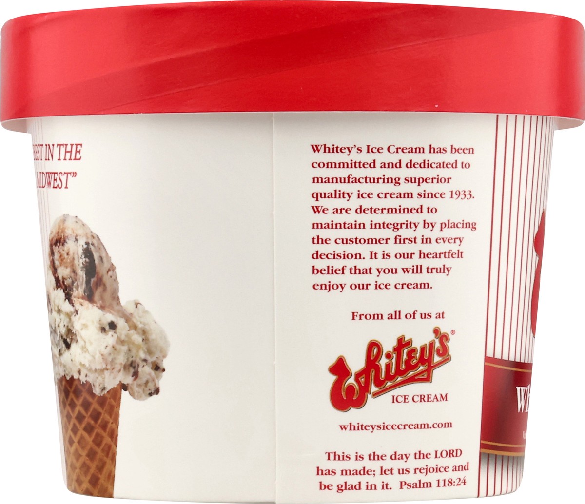 slide 11 of 14, Whitey's Ice Cream White Tiger Paws, 1.75 qt