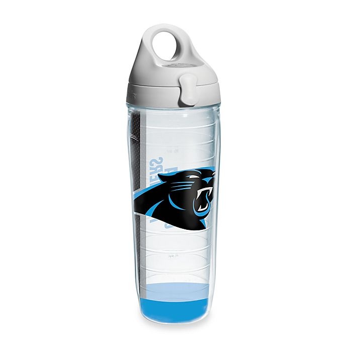 slide 1 of 1, Tervis NFL Carolina Panthers Wrap Water Bottle, 24 oz