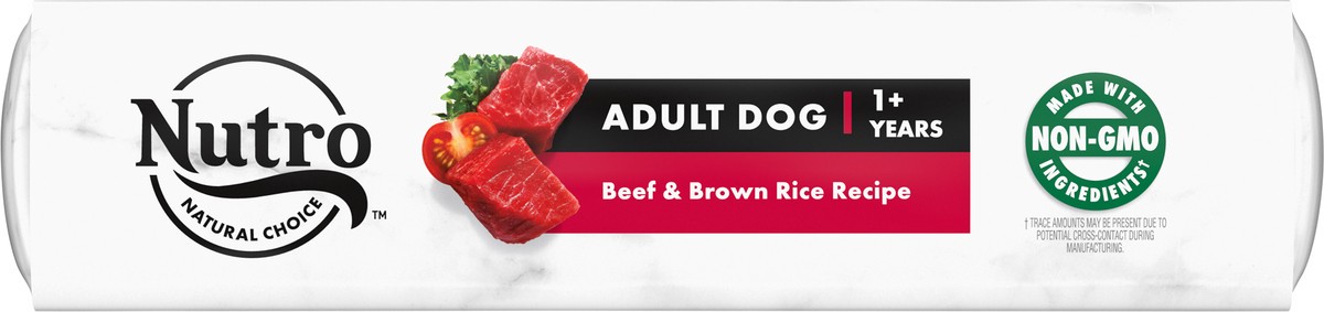 slide 7 of 9, Nutro Natural Choice Adult Dry Dog Food, Beef & Brown Rice Recipe Dog Food, 12 lb. Bag, 12 lb
