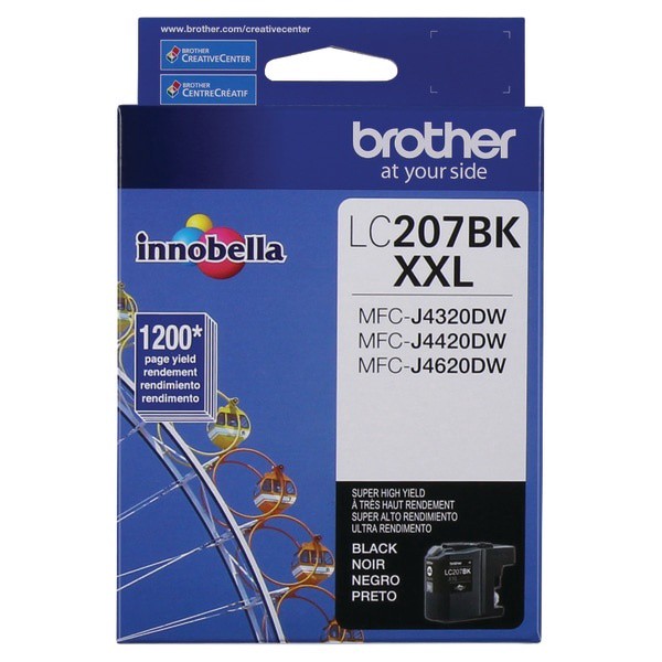 slide 1 of 3, Brother Lc209Bks Extra-High-Yield Black Ink Cartridge, 1 ct