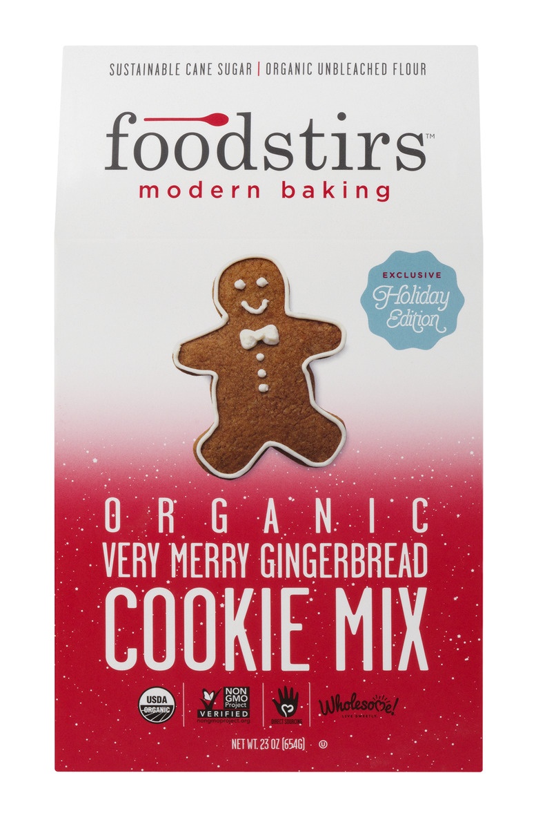 slide 1 of 1, Foodstirs Modern Baking Organic Very Merry Gingerbread Cookie Mix, 23 oz