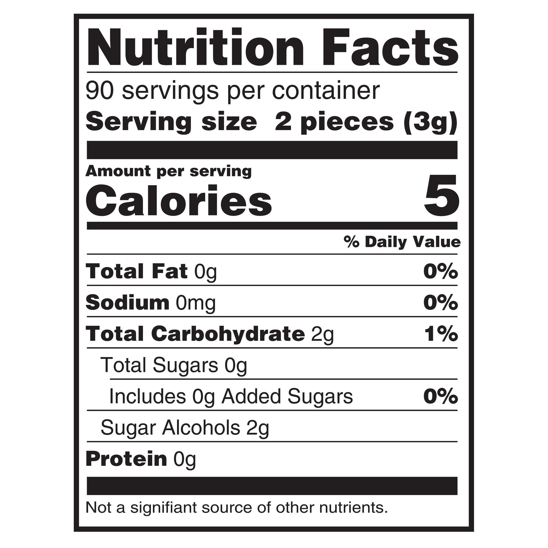 slide 5 of 6, Eclipse Polar Ice Sugarfree Gum, 180 piece bag, 180 pc