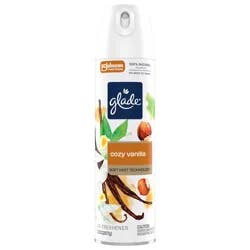 Glade Odor Fighting Soft Mist Air Freshener Room Spray, Cozy Vanilla, 7.3 oz