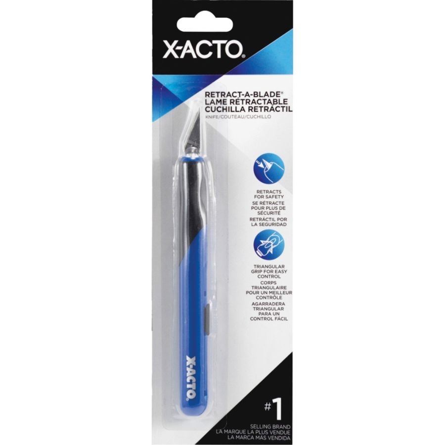 slide 2 of 4, X-ACTO Retract-A-Blade Utility Knife, 1 ct