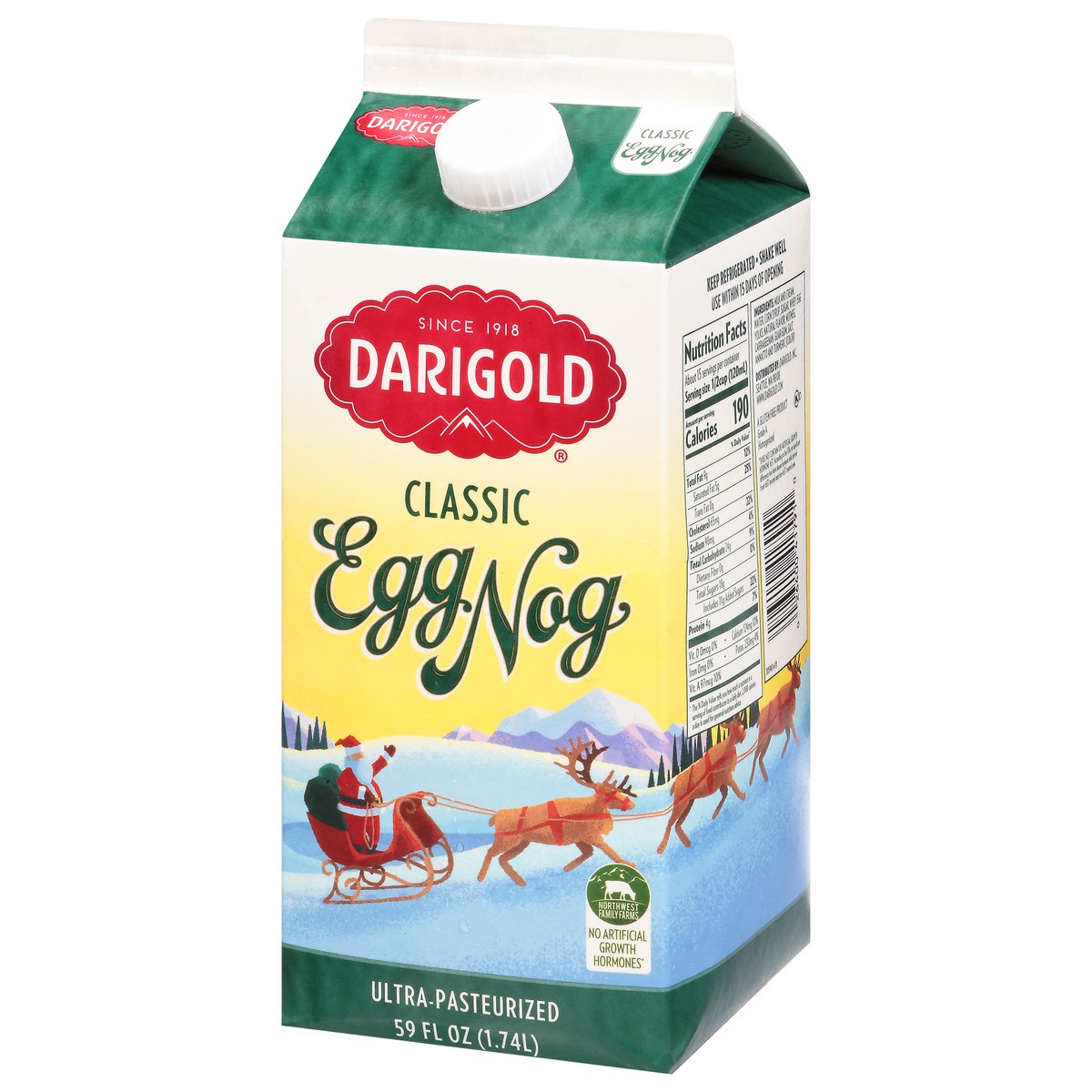 slide 3 of 9, Darigold Classic Eggnog, 59 oz