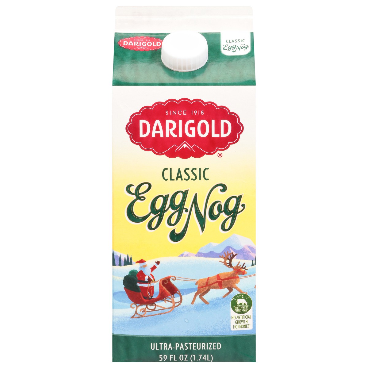 slide 1 of 9, Darigold Classic Eggnog, 59 oz