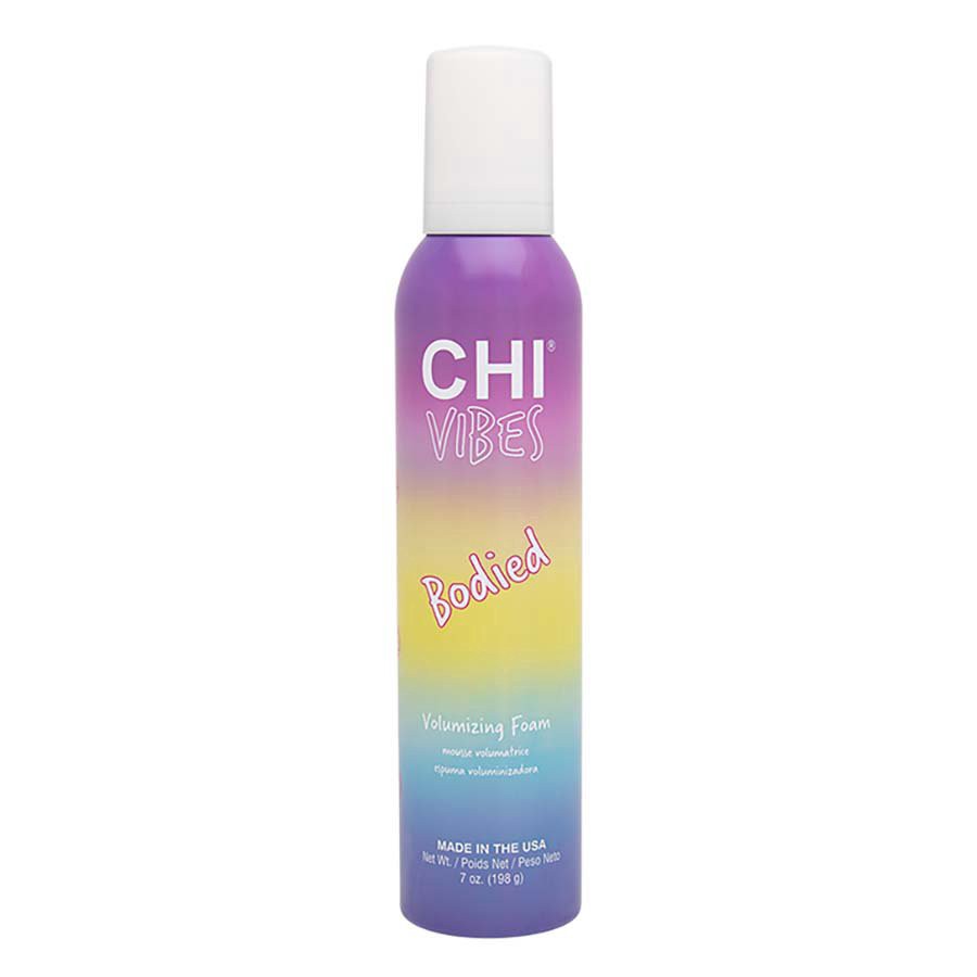 slide 1 of 1, CHI Vibes Bodied Volumizing Foam, 7 oz