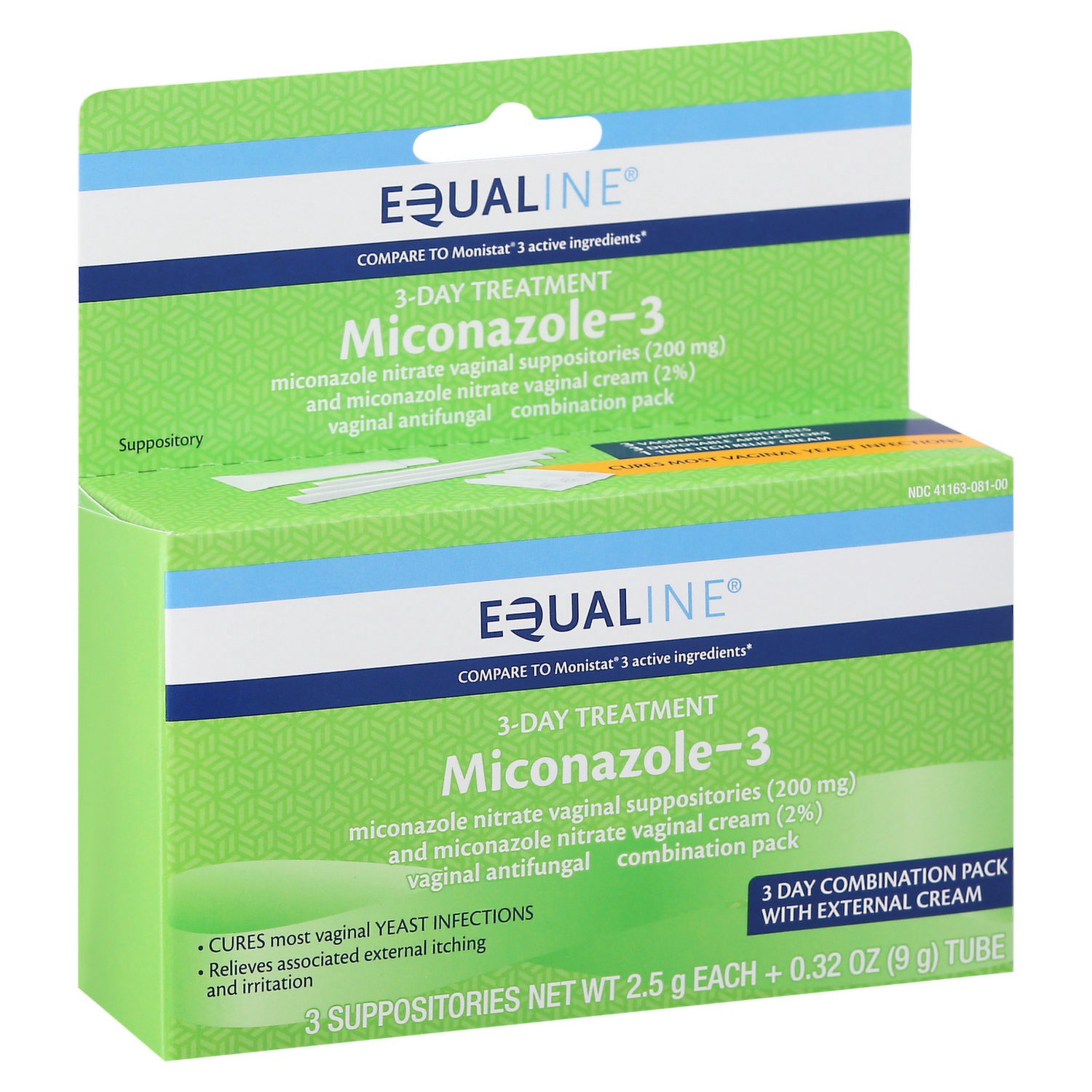 slide 1 of 1, Equaline Miconazole 3 Combo, 0.32 oz