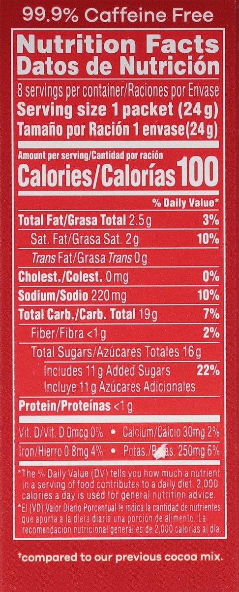 slide 8 of 9, Nestle Hot Cocoa Nestle Mini Marshmallow Hot Cocoa Mix Powder for Hot Chocolate, Envelopes, 8 Count, 7 oz