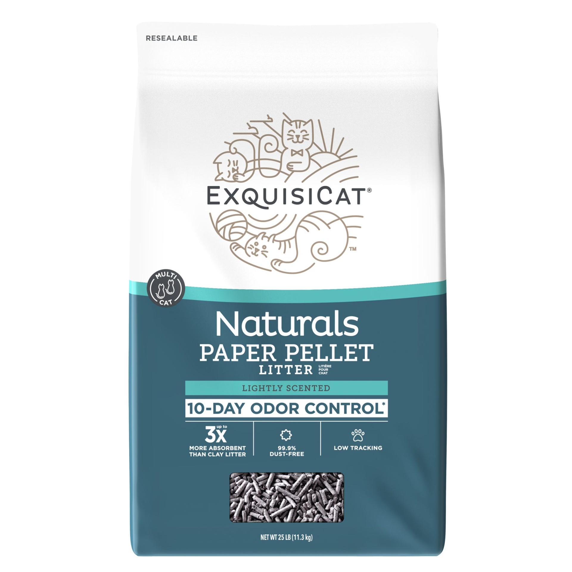 Paper pellet best sale cat litter