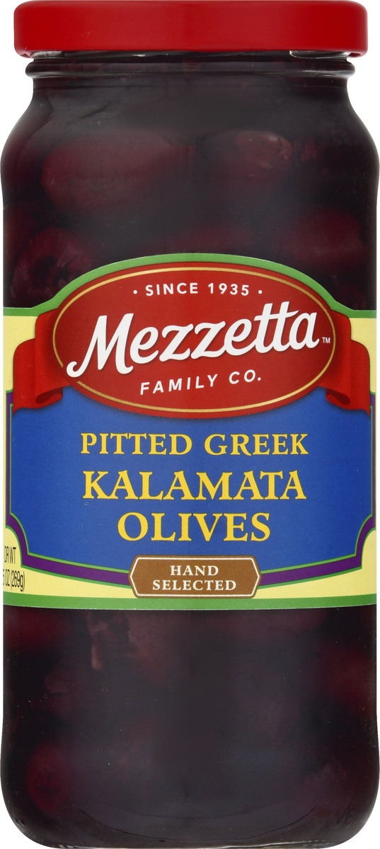 slide 9 of 11, Mezzetta Pitted Kalamata Olives, 9.5 oz