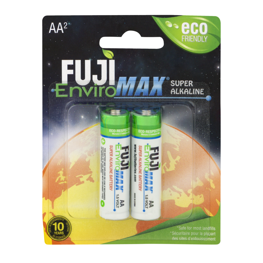 slide 1 of 1, Fuji Aa Battery, 2 ct