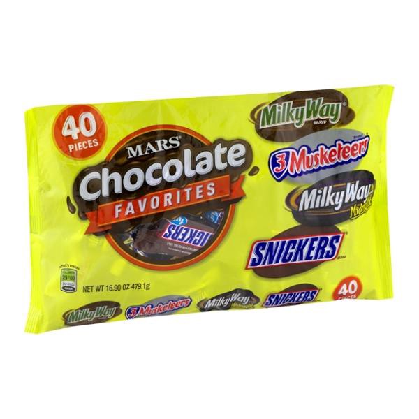 slide 1 of 1, Mars Chocolate Favorites Variety Halloween Bag, 16.9 oz