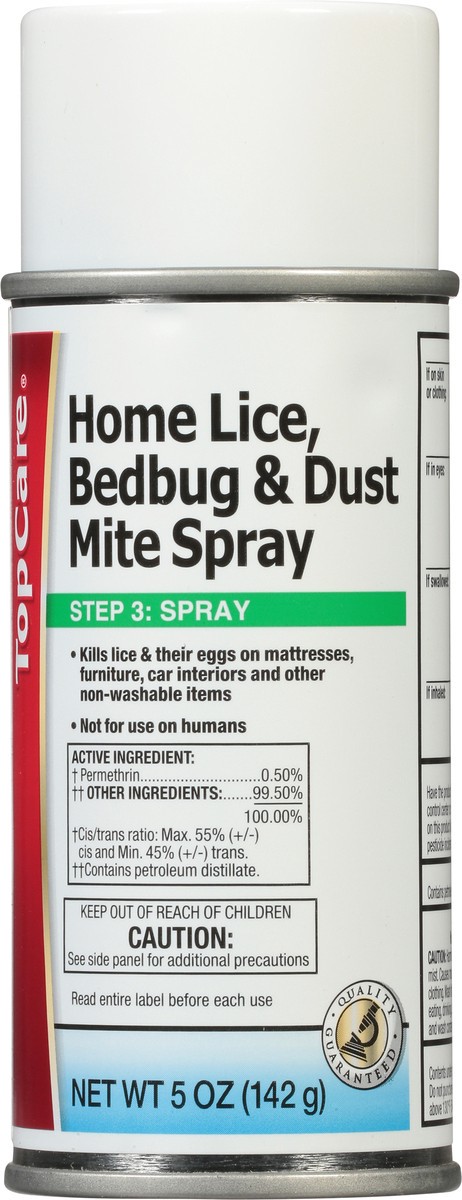 slide 6 of 9, TopCare Home Lice, Bedbug & Dust Mite Spray 5 oz, 5 oz