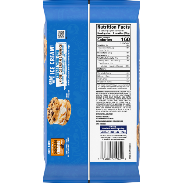 slide 2 of 29, Chips Ahoy Choc Caramel Family Size Cookies, 13.88 oz