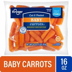 Kroger Cut & Peeled Baby Carrots