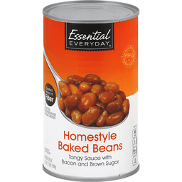 slide 1 of 1, Essential Everyday Homestyle Baked Beans, 28 oz