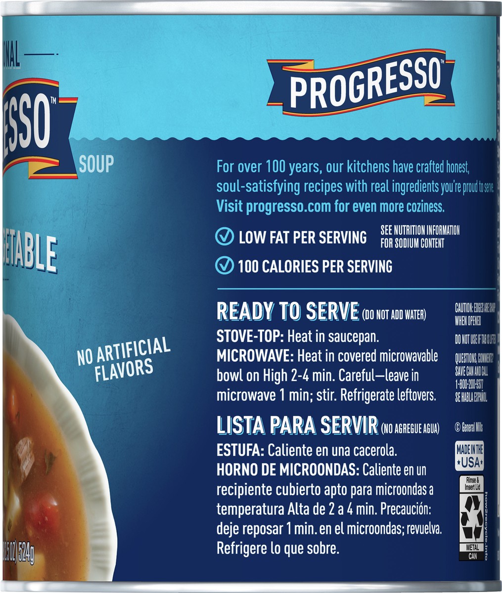 slide 3 of 14, Progresso Traditional Gluten Free Beef & Vegetable Soup, 18.5 oz., 18.5 oz