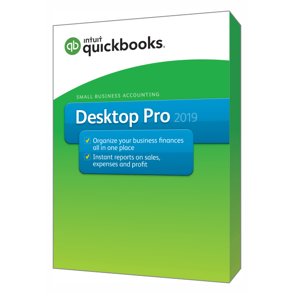 slide 4 of 4, QuickBooks Intuit® QuickBooks® Desktop Pro 2019, Disc, 1 ct