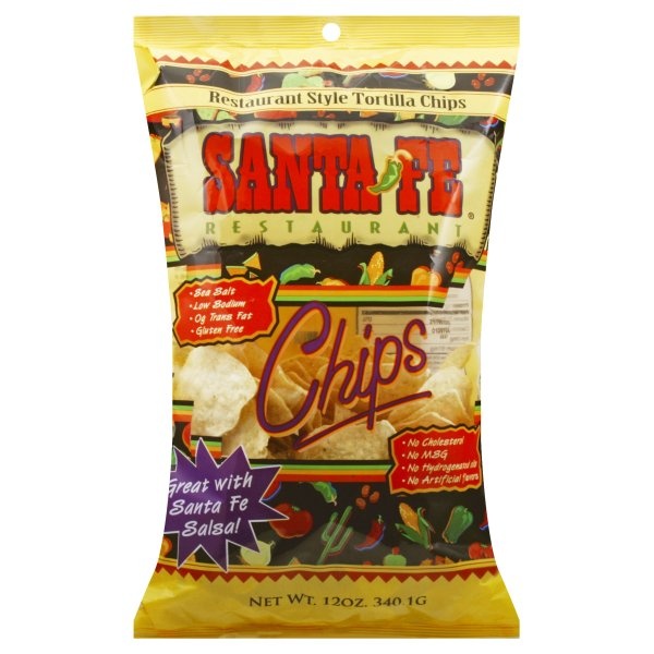 slide 1 of 6, Santa Fe Tortilla Chips 12 oz, 12 oz