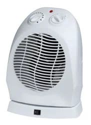 Profusion Cosmetics Profusion Oscillating Heater Fan - White