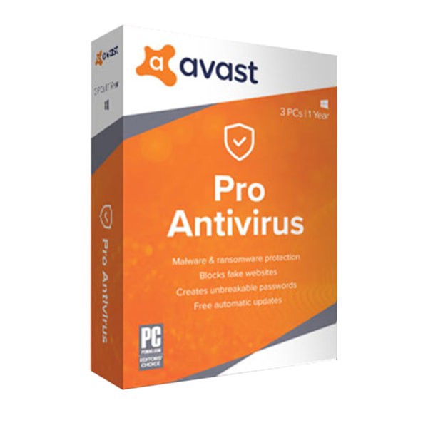 slide 2 of 2, AVG Technologies AVG Avast Antivirus Pro, 3 Devices, 1-Year Subscription, Disc, 1 ct