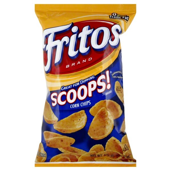 slide 1 of 1, Fritos Scoops Corn Chips, 9.25 oz