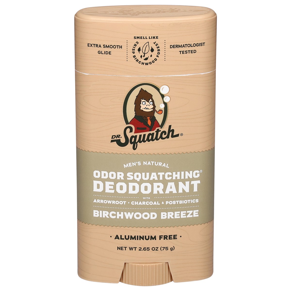 slide 1 of 12, Dr. Squatch Odor Squatching Birchwood Breeze Deodorant 2.65 oz, 2.65 oz