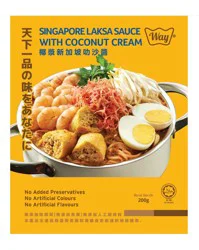 Way Singapore Laksa Sauce With Coconut Cream
